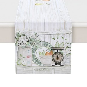 Laural Home French Pears Rectangle Table Runner - 1 of 3