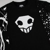 Bleach Soul Reaper Splatter Paint Crew Neck Short Sleeve Black T-shirt - 3 of 4