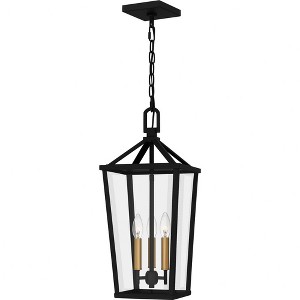 Quoizel Lighting Hull 3 - Light Pendant in  Matte Black - 1 of 1