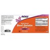 Beef Gelatin 550mg Hydrolyzed by Now Foods  -  200 Capsule - 2 of 2