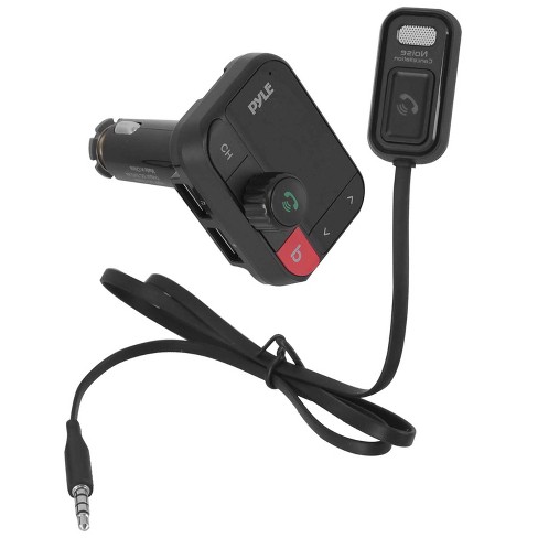 Pyle® Bluetooth®-streaming Fm Transmitter Adapter With Detachable  Microphone. : Target