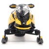 Ski-Doo MXZ Blizzard (Trail Segment) Neo Yellow and Ski-Doo MXZ 120cc Neo Yellow Set of 2 1/32 Diecast Models by BRP Models - 4 of 4