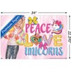 Trends International Jojo Siwa - Peace Love Unicorns Unframed Wall Poster Prints - 3 of 4