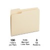 MyOfficeInnovations File Folders 1/3 Cut Letter Size Manila 100/Box 116749 - 2 of 4
