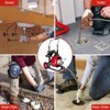 Acekool Electric Drain Cleaner Auger with Auto Feed, Pneumatic Foot Switch, 4 Interchangeable Cutters for 1" to 4" Pipes - 3 of 4