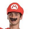 Nintendo Super Mario Adult Elevated Halloween Accessory Kit Mario One Size Fits Most: Nintendo Men's Costume Accessories Set - 4 of 4