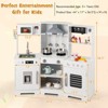 Infans Pretend Play Kitchen for Kids Toddler Aged 3+ Wooden Toy Set w/ Range Hood - 2 of 4