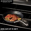 Calphalon Nonstick Frying Pan with Stay Cool Handles and Durable Non Stick Interior for Searing, Frying, Kitchen, and Cooking Use, Black - 4 of 4