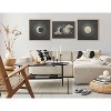 Kate & Laurel All Things Decor 22"x22" Sylvie Crescent Moon Art: Waunakee Framed, Modern Decorative Canvas - 4 of 4