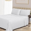 300 Thread Count Rayon From Bamboo Solid Deep Pocket Bed Sheet Set by Blue Nile Mills - 2 of 4