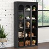 MAYEERTY 70.8" Wood Bookshelf, 5-Tier Rustic Bookcase Display Storage Shelving Unit - 2 of 4