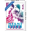 Trends International Miami Vice (1984) - Crockett and Tubbs Framed Wall Poster Prints - 3 of 4