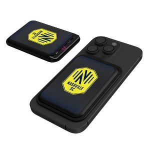 Keyscaper MLS Eastern Conference Teams Linen Black Magnetic Credit Card Wallet - 1 of 3