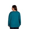 Women's Jersey Long Sleeve U-Neck Tee - Plus - On The Plus Side - 3 of 4
