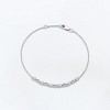 Pure Collection by Ross-Simons 0.20 ct. t.w. Diamond Multi-Shaped Station Bracelet in Sterling Silver - 3 of 4