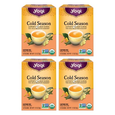 Yogi Tea - Cold Season -  64 ct, 4 Pack