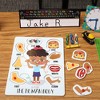 Blue Panda 2 Pack Educational Wooden Peg Puzzle for Toddler & Kids, My Human Body Parts, 12 x 9 in - 2 of 4