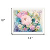 HomeRoots Fresh Florals White Framed Print Wall Art - 3 of 4