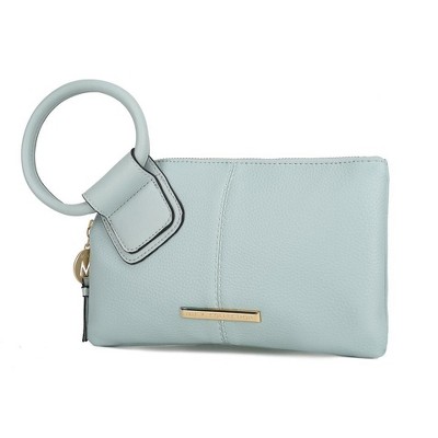MKF Collection Luna Vegan Leather Women's Clutch/Wristlet by Mia K