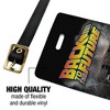 Back To The Future Delorean Lightning Luggage ID Tags Set of 2 - 2 of 4