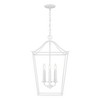 Capital Lighting Grady 4 - Light Chandelier in  Textured White - 2 of 4