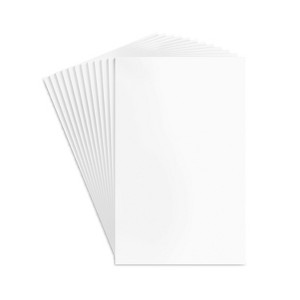 MyOfficeInnovations Message Pads 5" x 8" Unruled White 100 Sh./Pad 12 Pads/PK 163451 - 1 of 4