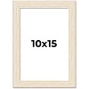 PosterPalooza | 10x15 Wide Barnwood Picture Frame, UV Acrylic, 6 Finishes - Grey, Brown, White, and Black - 2 of 4