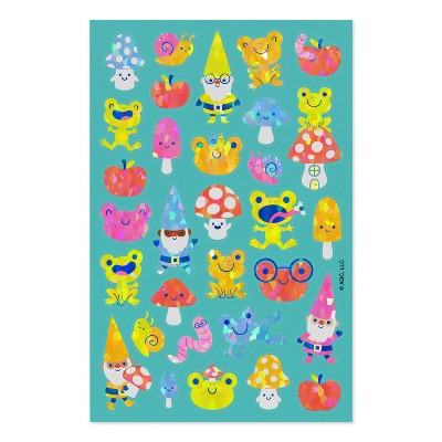 62ct Back to School Stickers for Kids' Gnome and Friends