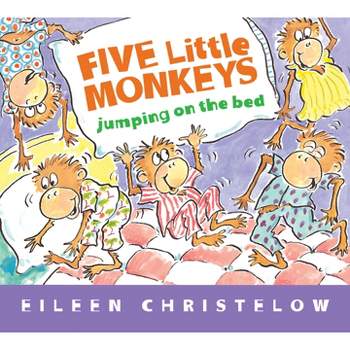 Five Little Monkeys Jumping on the Bed Padded Board Book - (Five Little Monkeys Story) by  Eileen Christelow