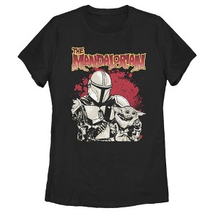 Women's Star Wars The Mandalorian Strong Attachment T-Shirt - 1 of 4