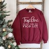 Simply Sage Market Women's Graphic Sweatshirt Teachers Always Make The Nice List - 3 of 4