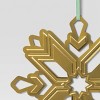 Cozy Christmas Topper Metal Snowflake - Wondershop™ - 3 of 3