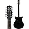 Danelectro 12-String Electric Guitar Black - 4 of 4