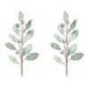 Melrose Glittered Pod Spray (Set of 2) - 3 of 3