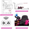 12V Kids Ride on Car,Excavator with Bucket & Remote Control,Toddler Battery Powered Electric Vehicle,2+1 Gear Shift,3 Speeds,Music - 4 of 4