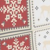 Unique Bargains PVC Tile Stickers 3.94"x3.94" Wine Red Khaki 24 Pcs - 2 of 4
