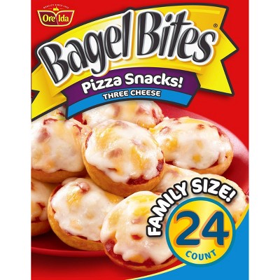 Bagel Bites Frozen Three Cheese Pizza - 18.6oz/24ct