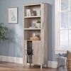 ORRD Rustic Brown Storage Unit with Adjustable Shelves, Hidden Compartments - Durable, Easy to Assemble, Ideal for Living Rooms, Offices & Entryways - 2 of 4