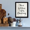 Courtside Market This kitchen is for dancing 9x11 Framed Artboard - 2 of 2