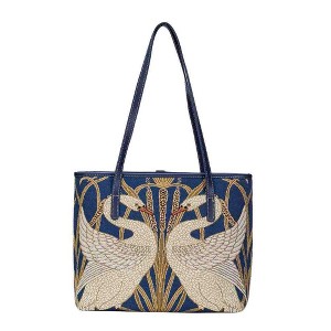 Signare USA Walter Crane Swan Shoulder Tote Bag - 1 of 4