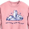 Boys' - Disney - Lilo & Stitch Graphic Long Sleeve Fleece Sweatshirt - 2 of 4