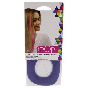Pop Color Strip Extension - Starry Sky Blue by Hairdo for Women - 18 Inch Hair Extension - 1 of 2