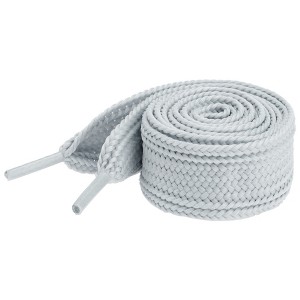 INSPIRE CHIC Flat Thick Wide Solid Color Shoe Laces for Athletic Sneakers Boots 1 Pair - 1 of 4