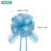 Unique Bargains Plastic Durable Glossy Waterproof Ribbon Large Pull Bow 10 Pcs - 3 of 4