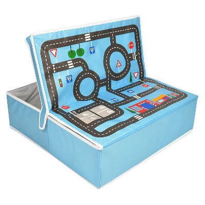 Fun2Give Pop-it-Up Garage with Road Playmat and Storage