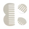 Unique Bargains M-shaped Marble Wide Tooth Comb 1 Pc - 2 of 4