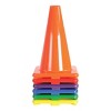 Kaplan Early Learning 12" Outdoor Durable Rainbow Cones - Set of 6 - 3 of 4