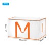 Unique Bargains Extra Large with Reinforced Handle Collapsible Moving Bags 4 Pcs - 2 of 4