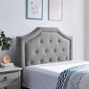 Elinor Contemporary Upholstered Headboard - Christopher Knight Home - 2 of 4