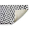 Stupell Industries Mediterranean Squares Geometric Printed Plush Bath Mat And Bath Rug, Design By Erin Marie, 18"X30" - 2 of 4